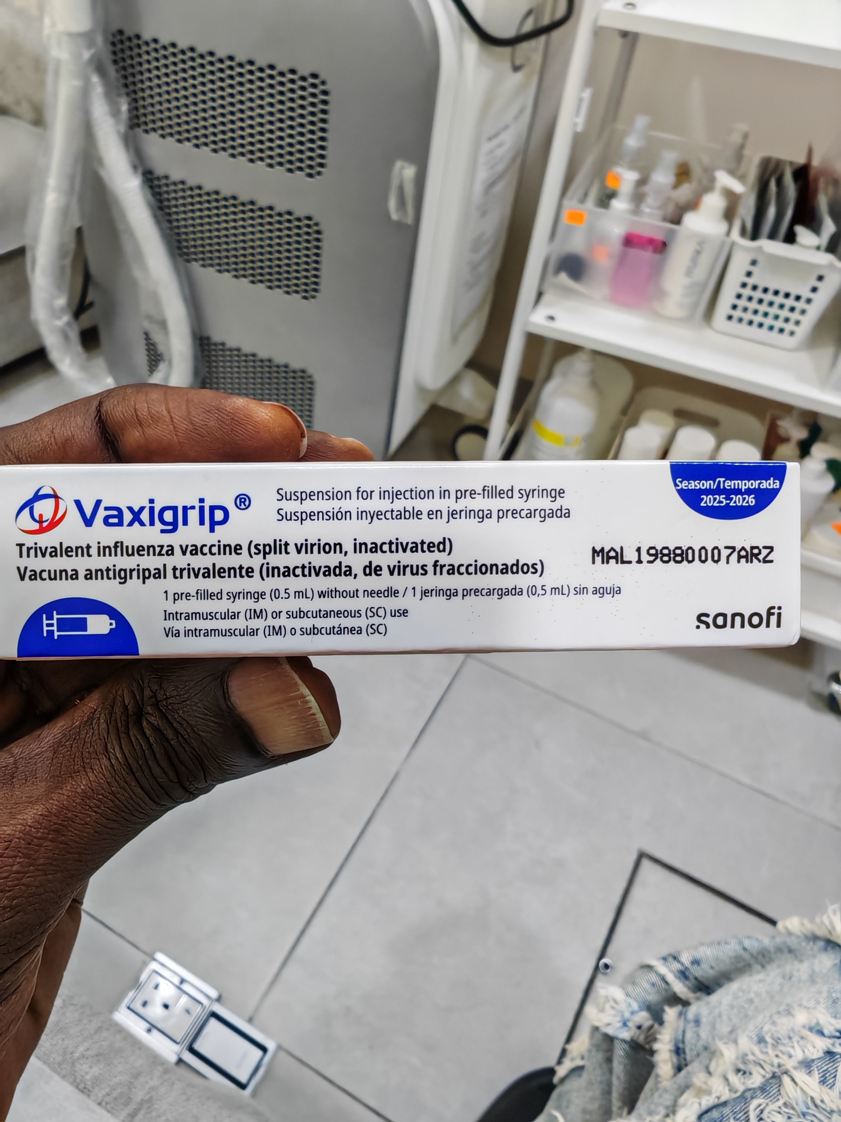 Flu Shot Box Flu Shot – daily musings